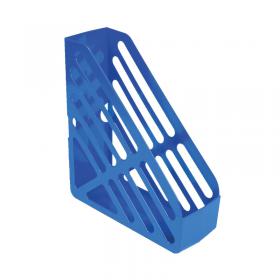 Q-Connect Magazine Rack Blue CP073KFBLU KF04062