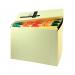 Q-Connect Mylar A-Z 19-Pocket Expanding File Manilla KF04091 KF04091