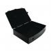 Q-Connect Polypropylene PolyBox File Foolscap Black KF04102 KF04102