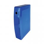 Q-Connect Polypropylene PolyBox File Foolscap Blue KF04103 KF04103