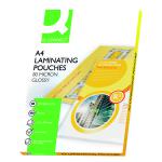 Q-Connect A4 Laminating Pouch 80 Micron Each Side 160 Micron in Total (Pack of 100) KF04114 KF04114