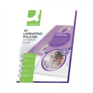 Photos - Laminating Pouch Q-Connect A3  250 Micron Pack of 100 KF04124 KF04124 