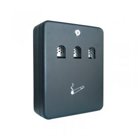 Q-Connect Ash Bin Black 2.7 Litre KF04271 KF04271