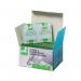 The Q-Connect Screen Cleaning Wipes come in a pack of 100 and are multi-purpose. Each wipe is designed to efficiently clean various surfaces, leaving them streak-free. The packaging is sleek and professional, with the Q-Connect logo clearly displayed. The wipes themselves are white and textured, with a pleasant and subtle scent. Overall, this product looks like a convenient and effective solution for keeping screens and surfaces clean.