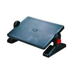 Q-Connect Ergonomic Adjustable Footrest Platform Size 540x265mm Black 29200-70 KF04525
