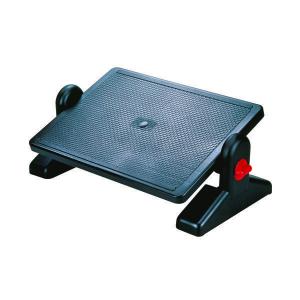 Image of Q-Connect Ergonomic Adjustable Footrest Platform Size 540x265mm Black