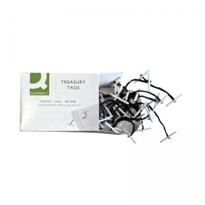 Q-Connect Plastic Treasury Tag 51mm Pack of 100 KF04571 KF04571