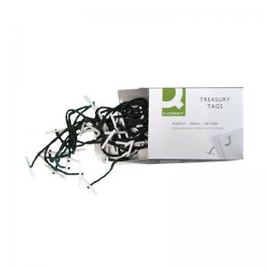 Q-Connect Plastic Treasury Tag 101mm Pack of 100 KF04573 KF04573