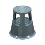 Q-Connect Metal Step Stool Dark Grey KF04846 KF04846