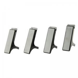 Q-Connect Executive Letter Tray Risers Black Pack of 4 CP009KFBLK