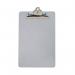 Q-Connect Metal Clipboard Foolscap Grey KF05595 KF05595