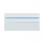 Q-Connect DL Envelope Wallet Self Seal 80gsm White (250 Pack) KF07556 KF07556