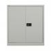 Jemini 2 Door Stationery Cupboard 420x960x1005mm Grey KF08501 KF08501