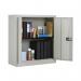 Jemini 2 Door Stationery Cupboard 420x960x1005mm Grey KF08501 KF08501