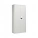 Jemini 2 Door Storage Cupboard Metal 950x420x1960mm Grey KF08503 KF08503