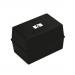 Q-Connect Card Index Box 127 x 76mm Black KF10001 KF10001