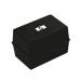 Q-Connect Card Index Box 152 x 102mm Black KF10010 KF10010