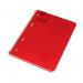 Q-Connect Spiral Bound Polypropylene Notebook 160 Pages A5 Red (5 Pack) KF10035 KF10035