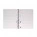Q-Connect Spiral Bound Polypropylene Notebook 160 Pages A5 Red (5 Pack) KF10035 KF10035