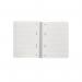 Q-Connect Ruled Margin Spiral Soft Cover Notebook 160 Pages A5 (Pack of 5) KF10039 KF10039