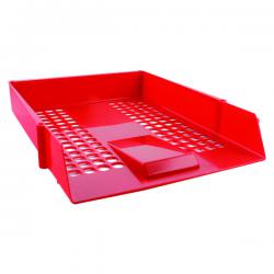 Cheap Stationery Supply of Q-Connect Letter Tray Red CP159KFRED KF10055 Office Statationery