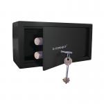 Q-Connect Key Operated Safe 6 Litre Black KF10474 KF10474