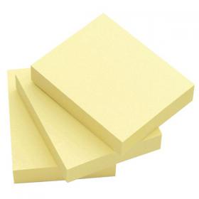 Q-Connect Quick Notes 51x76mm Yellow (Pack of 12) KF10501 KF10501