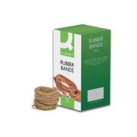 Q-Connect Rubber Bands No.19 88.9 x 1.6mm 500g KF10527 KF10527