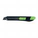 Q-Connect Medium Duty 18mm Cutting Knife Black/Green M80BC KF10632