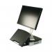 Q-Connect Monitor Stand with Built In Angled Copyholder Black KF10700 KF10700