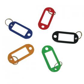 Q-Connect Key Fobs Assorted (Pack of 100) KF10869 KF10869