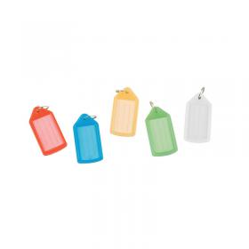 Q-Connect Sliding Key Fob Assorted (Pack of 40) KF10878 KF10878