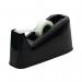 Q-Connect Tape Dispenser Extra Large for 25mm x 33/66m Tape Black MPTDPKPBLK KF11010