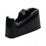 Q-Connect Tape Dispenser Extra Large for 25mm x 33/66m Tape Black MPTDPKPBLK KF11010