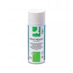 Q-Connect Spraymount Permanent Adhesive Aerosol 400ml KF11026 KF11026