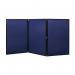 Q-Connect Display Board 3 Panel BlueGrey DSP330513 KF11133