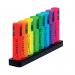 Q-Connect Deskset With 8 Neon Highlighters (Pack of 8) KF11399 KF11399