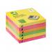 Q-Connect Fanfold Notes Assorted (Pack of 6) 48201030 KF11402