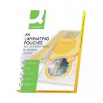 Q-Connect A4 2x80 Micron Adhesive Laminating Pouches (Pack of 100) KF11414 KF11414