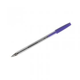 Q-Connect Ballpoint Pen Medium Violet (Pack of 50) KF11497 KF11497