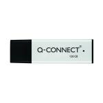 Q-Connect Black/Silver USB 3.0 High Performance 128GB Flash Drive KF11509 KF11509