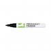 Q-Connect Permanent Marker Bullet Tip 4mm Black Pack of 10 KF11708 KF11708