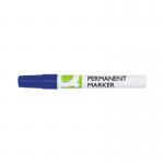 Q-Connect Permanent Marker Bullet Tip 4mm Blue Pack of 10 KF11709 KF11709