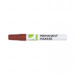 Q-Connect Permanent Marker Bullet Tip 4mm Red Pack of 10 KF11710 KF11710