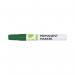 Q-Connect Permanent Marker Bullet Tip 4mm Green Pack of 10 KF11711 KF11711