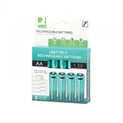 Q-connect Rechargeable Batteries and Chargers