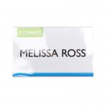 Q-Connect Soft Name Badge with Magnetic Clip 54x90mm (Pack of 25) KF14138 KF14138