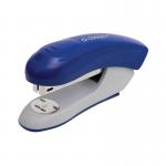 Q-Connect Half Strip Plastic Stapler Blue KF14205 KF14205