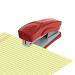 Q-Connect Half Strip Metal Stapler Red KF14210 KF14210