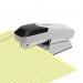 Q-Connect Flat Clinch Half Strip Stapler BlackGrey KF14213 KF14213